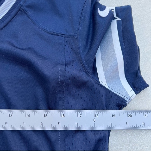 NFL Dallas Cowboys Tony Romo Blue Jersey Nike On Field Youth Medium - Picture 5 of 6